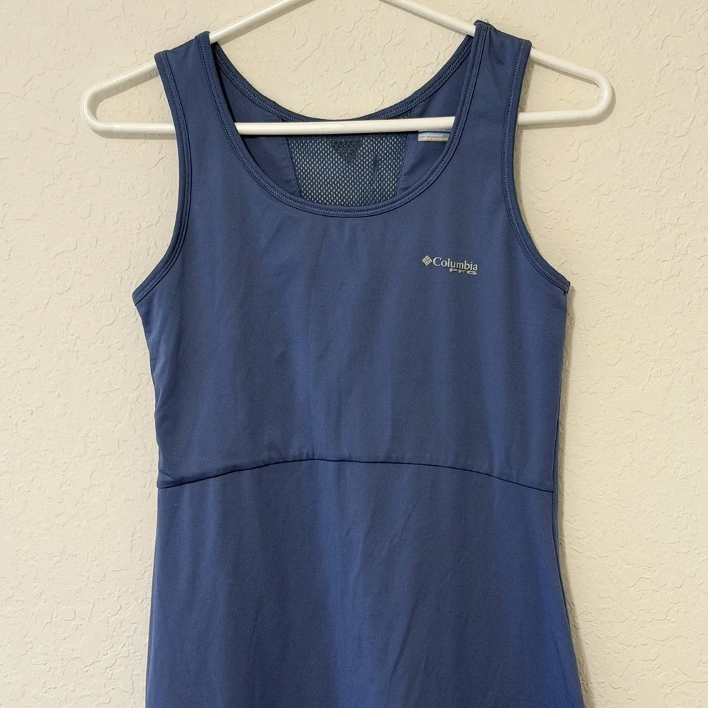 Columbia PFG Dress Size XS Womens Blue Camping Fishing Hiking Sun Dress *FLAWS*‎